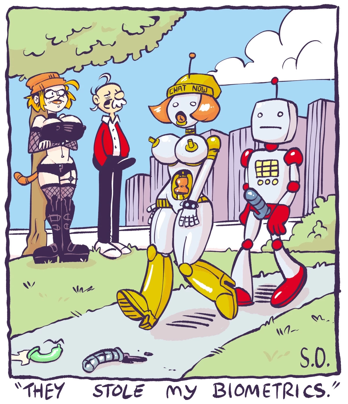 Goth Bimbo Heathcliff porn comic picture 10