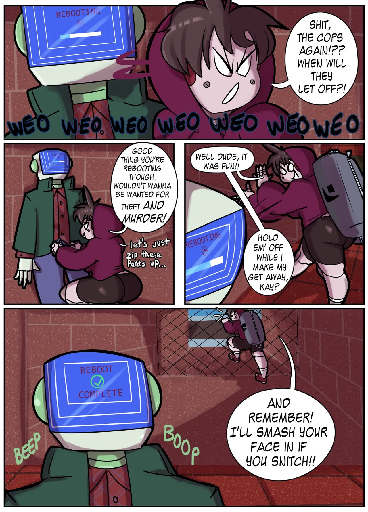 Grand Theft Automaton porn comic picture 20