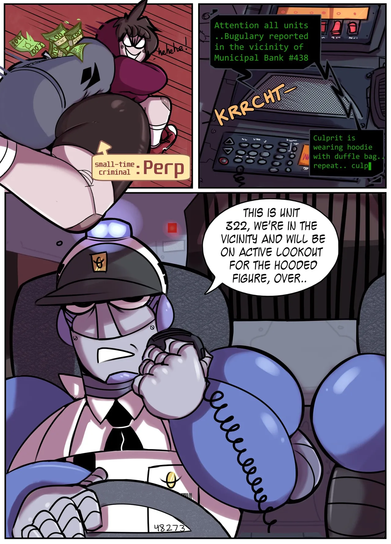 Grand Theft Automaton porn comic picture 3