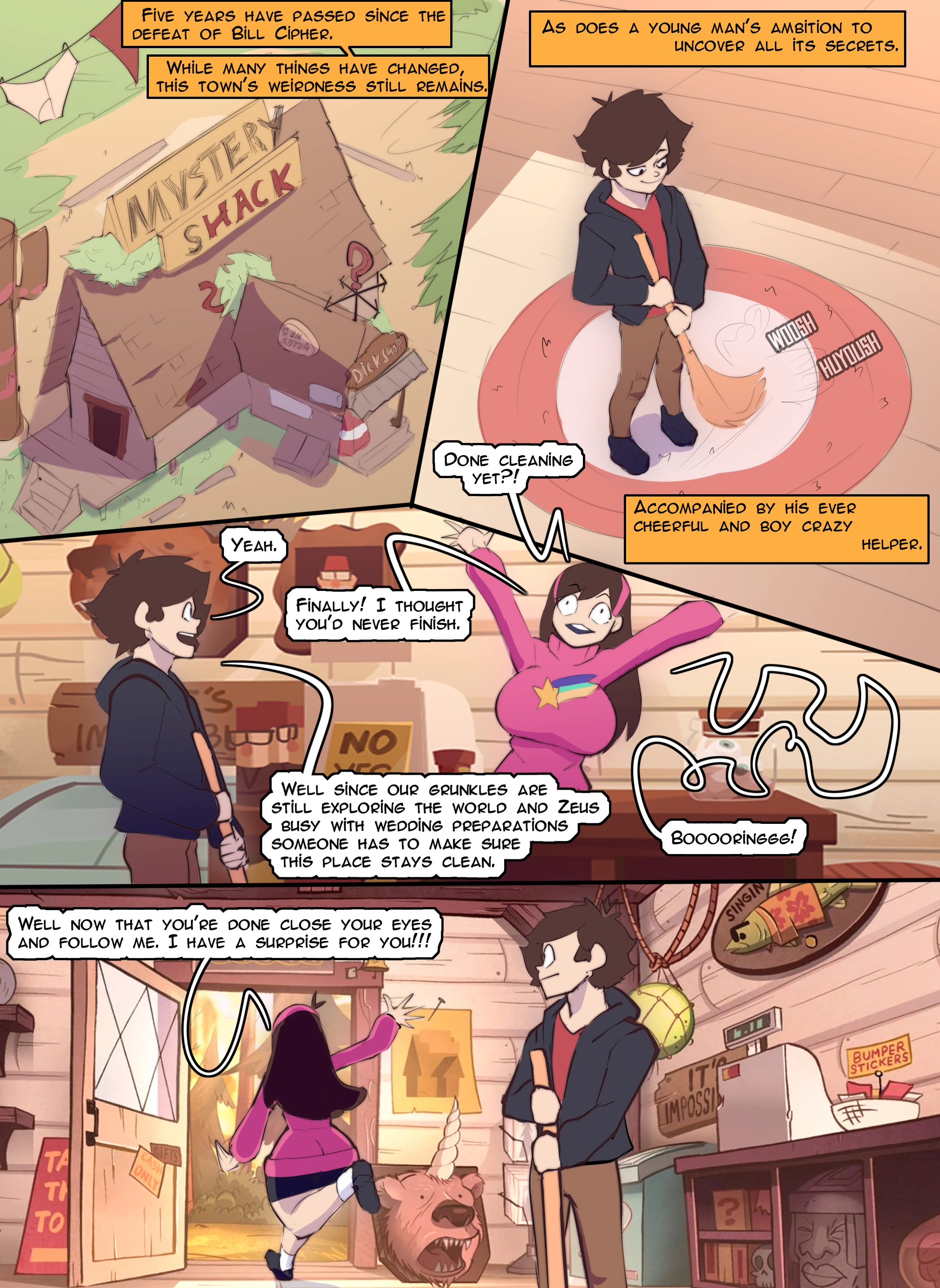 Gravity Falls: Dimper Exploration Ch.1 porn comic picture 2