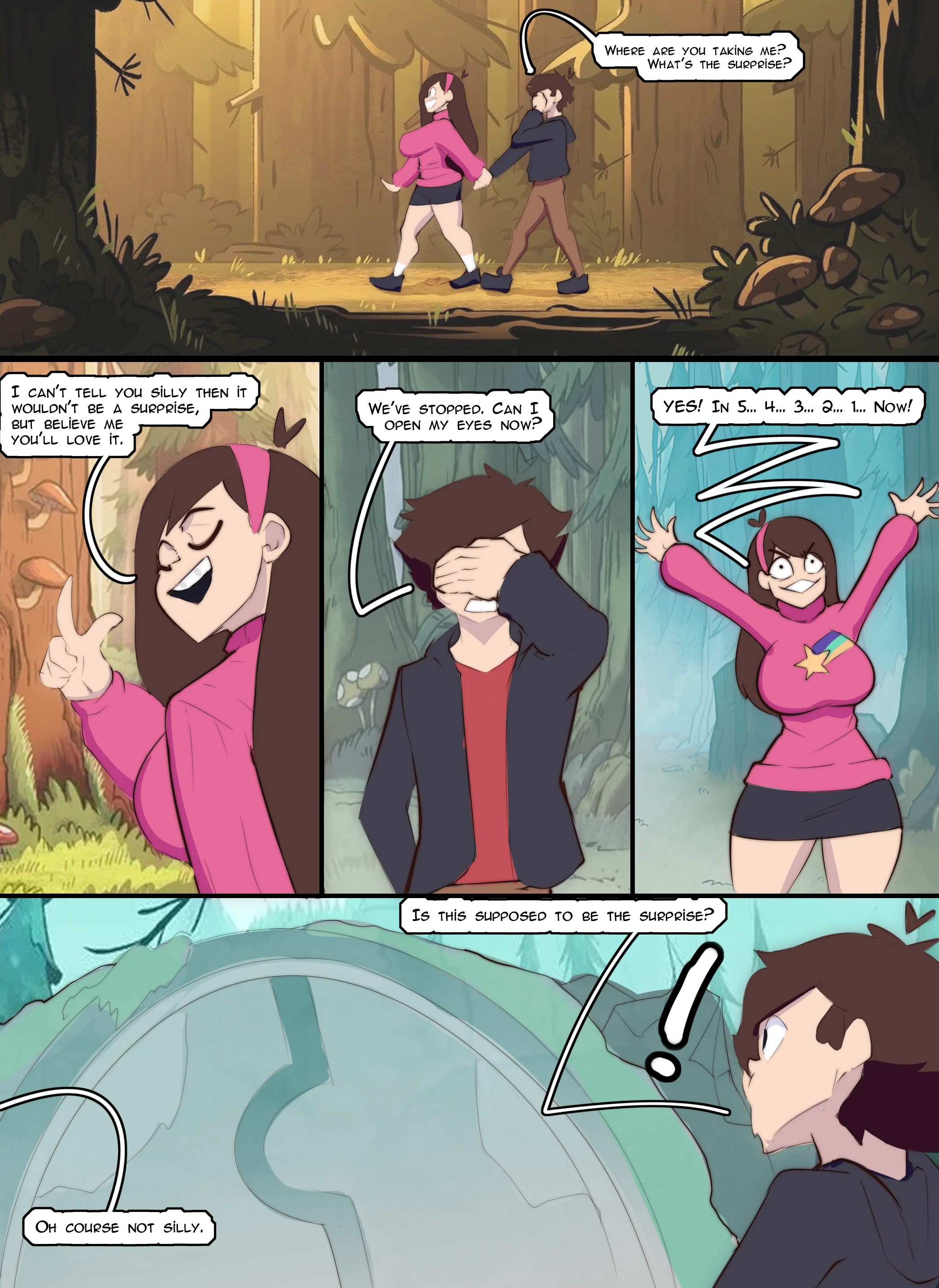 Gravity Falls: Dimper Exploration Ch.1 porn comic picture 3