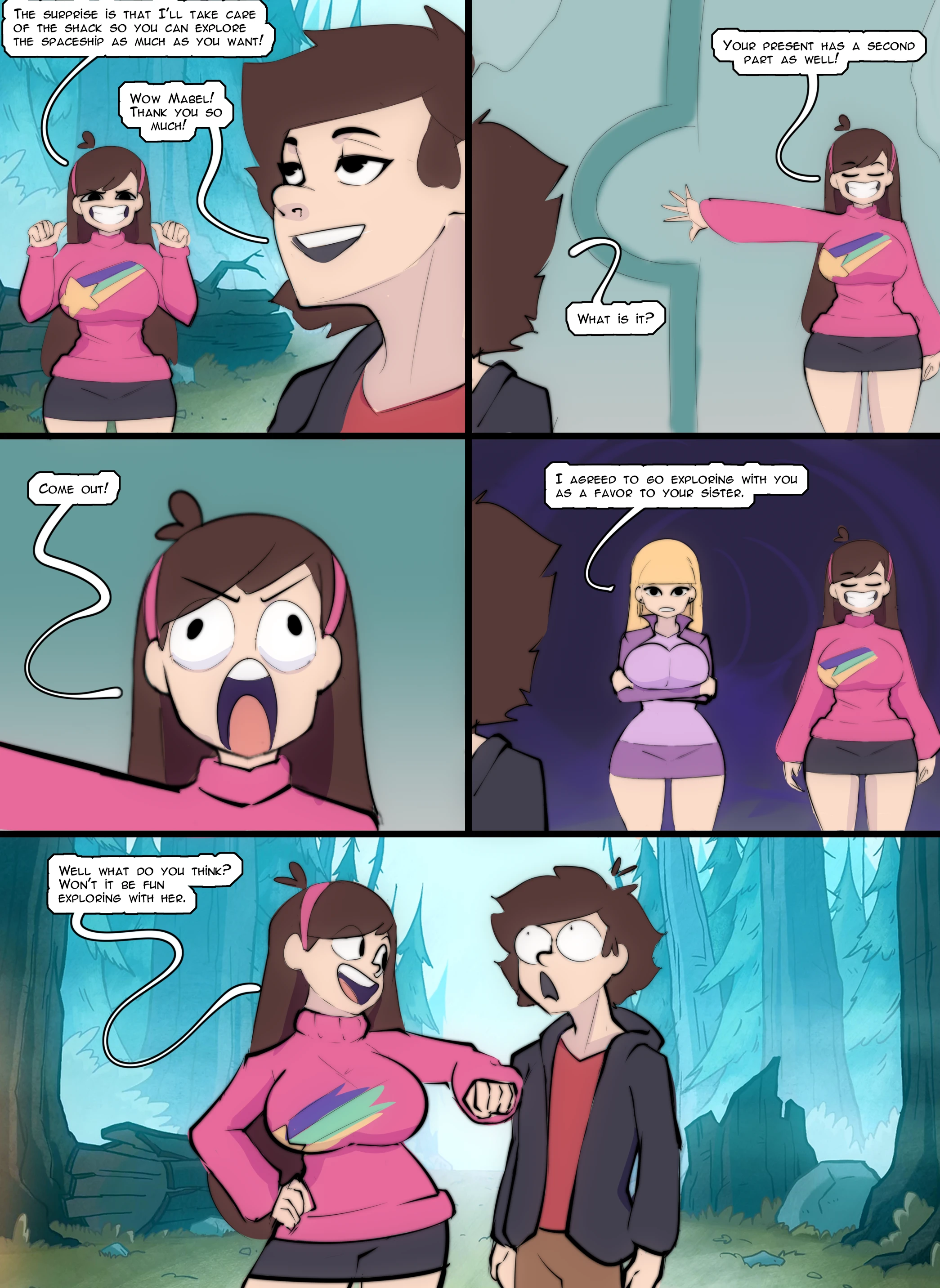 Gravity Falls: Dimper Exploration Ch.1 porn comic picture 4