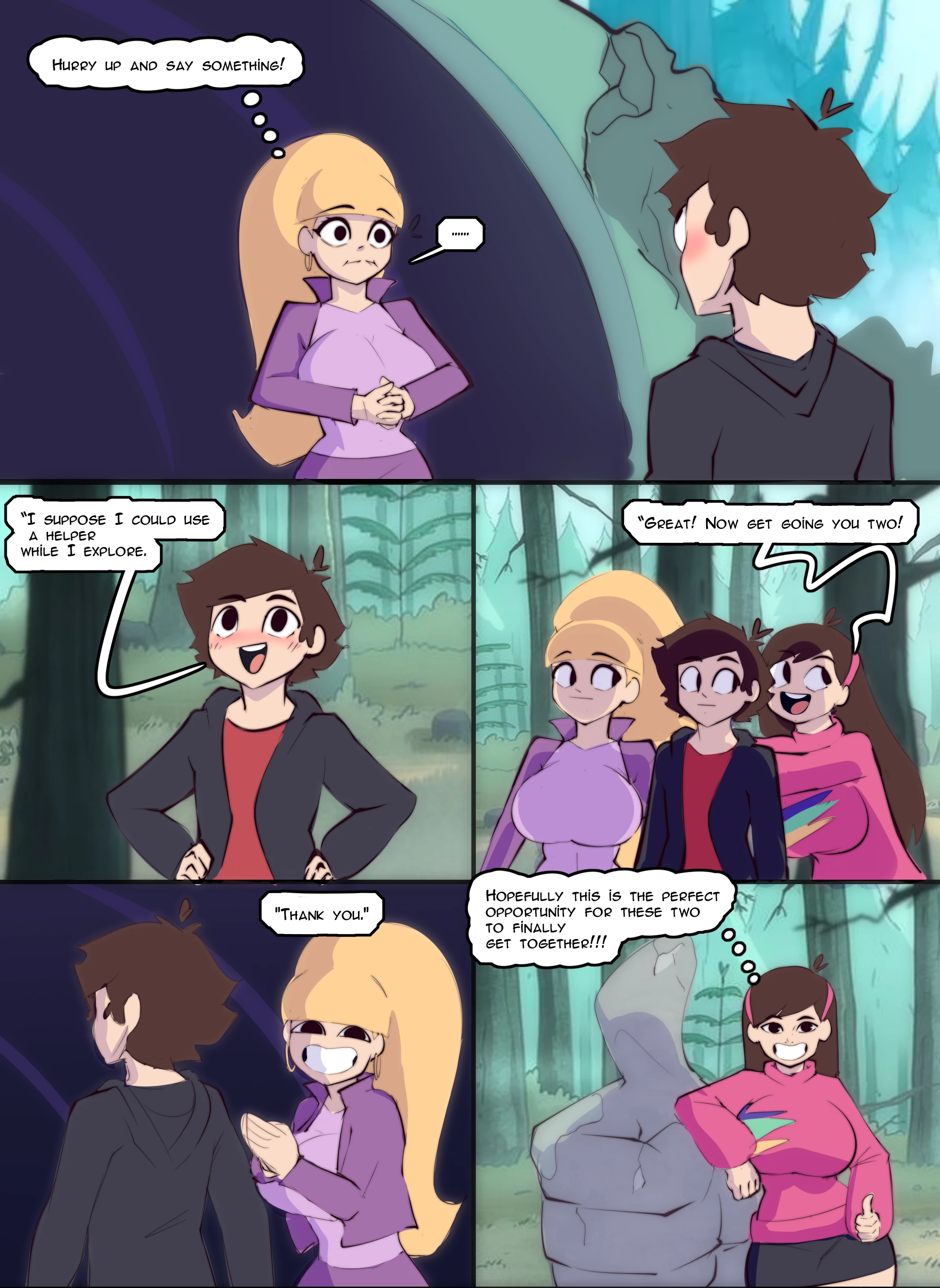 Gravity Falls: Dimper Exploration Ch.1 porn comic picture 5