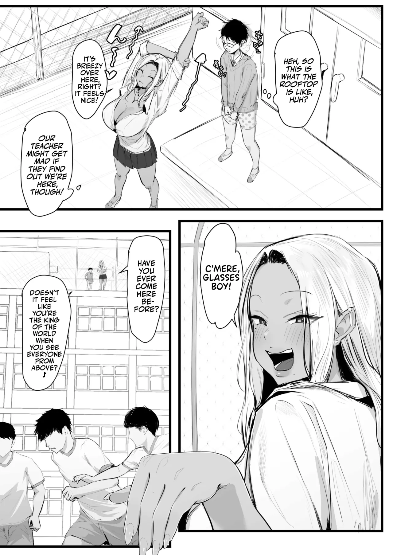 Gyaru Kondou-san | Gal no Kondou-san porn comic picture 29