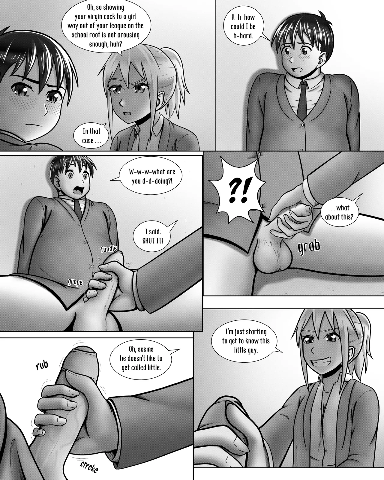 Gyaru wants to screw! porn comic picture 13