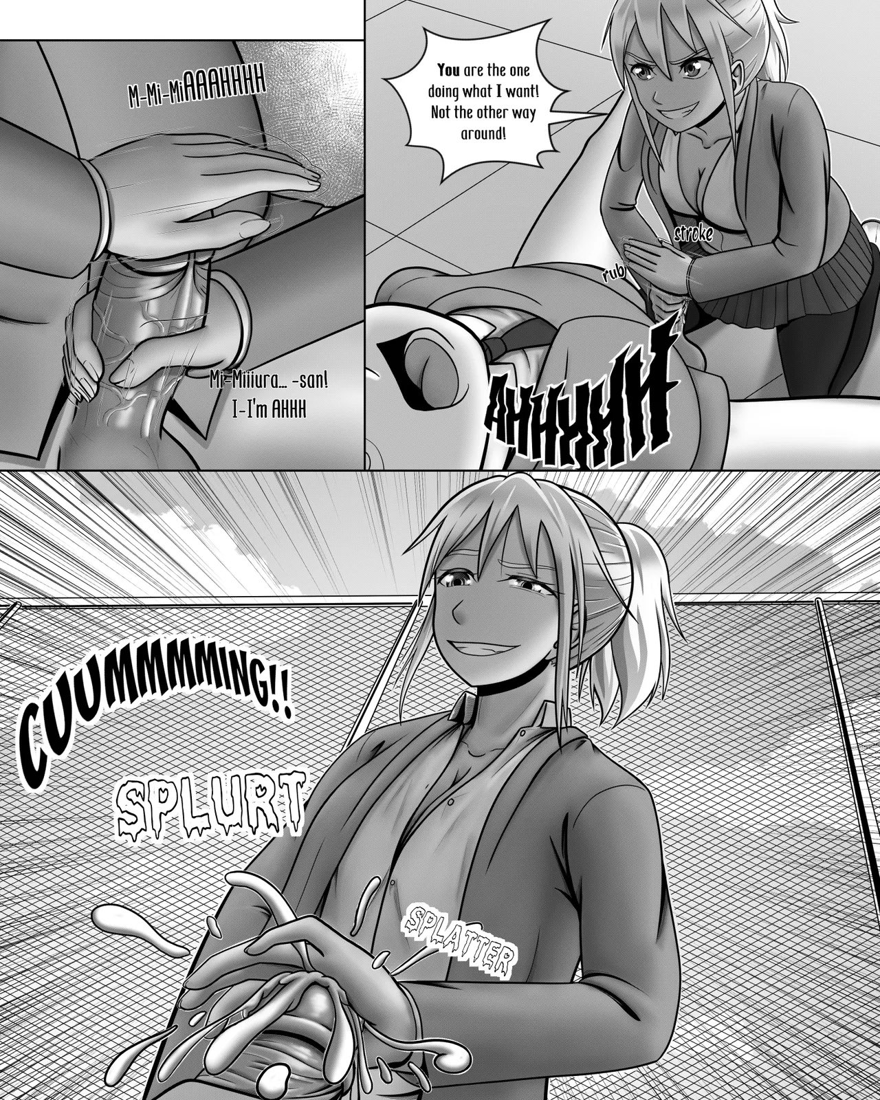 Gyaru wants to screw! porn comic picture 15