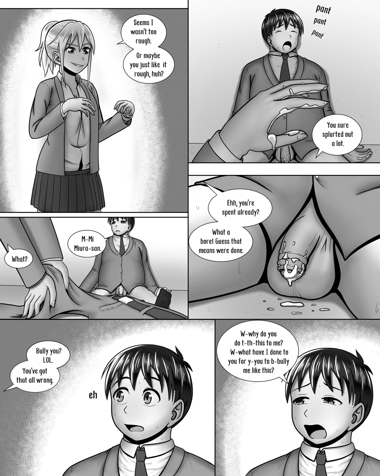Gyaru wants to screw! porn comic picture 16