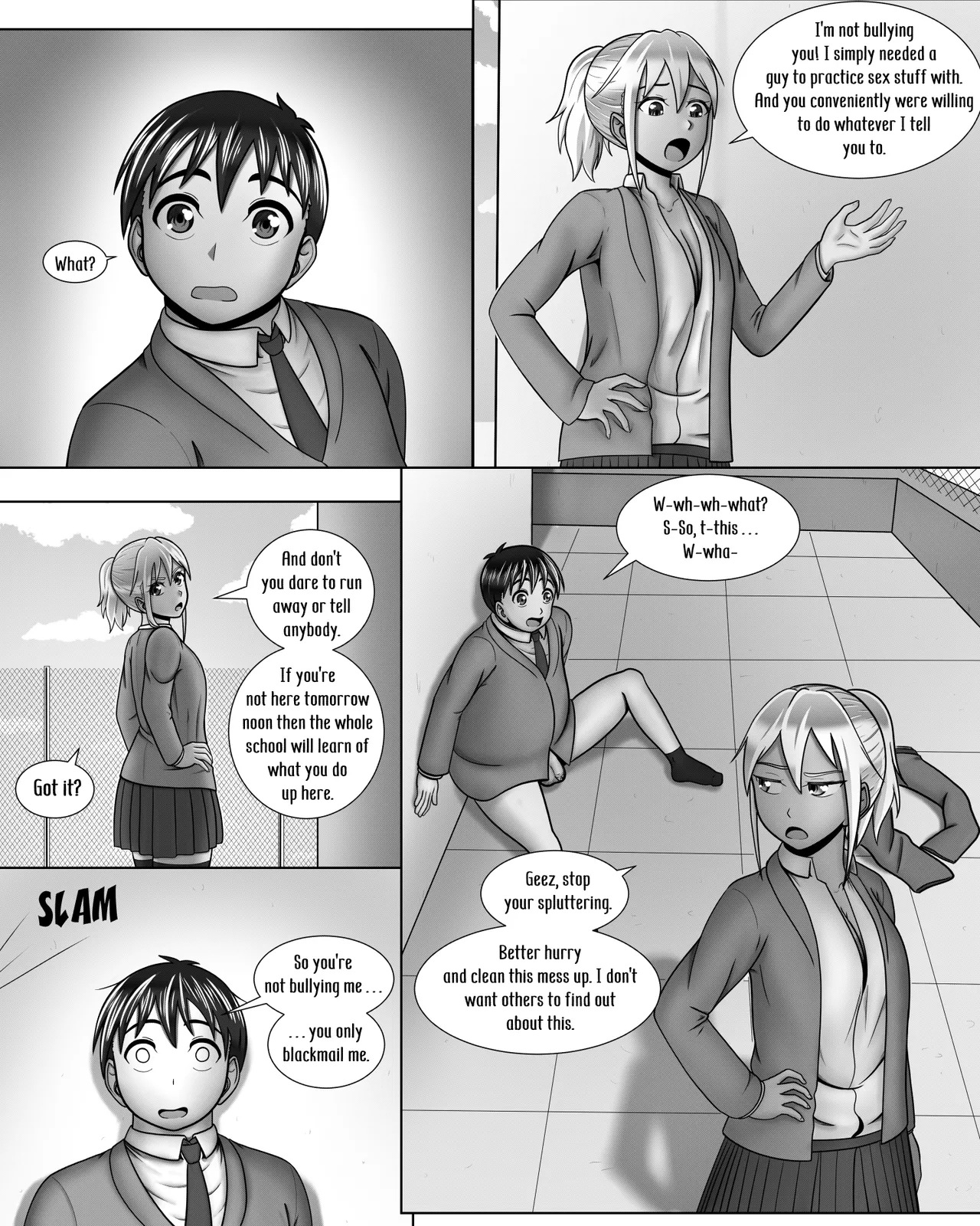 Gyaru wants to screw! porn comic picture 17