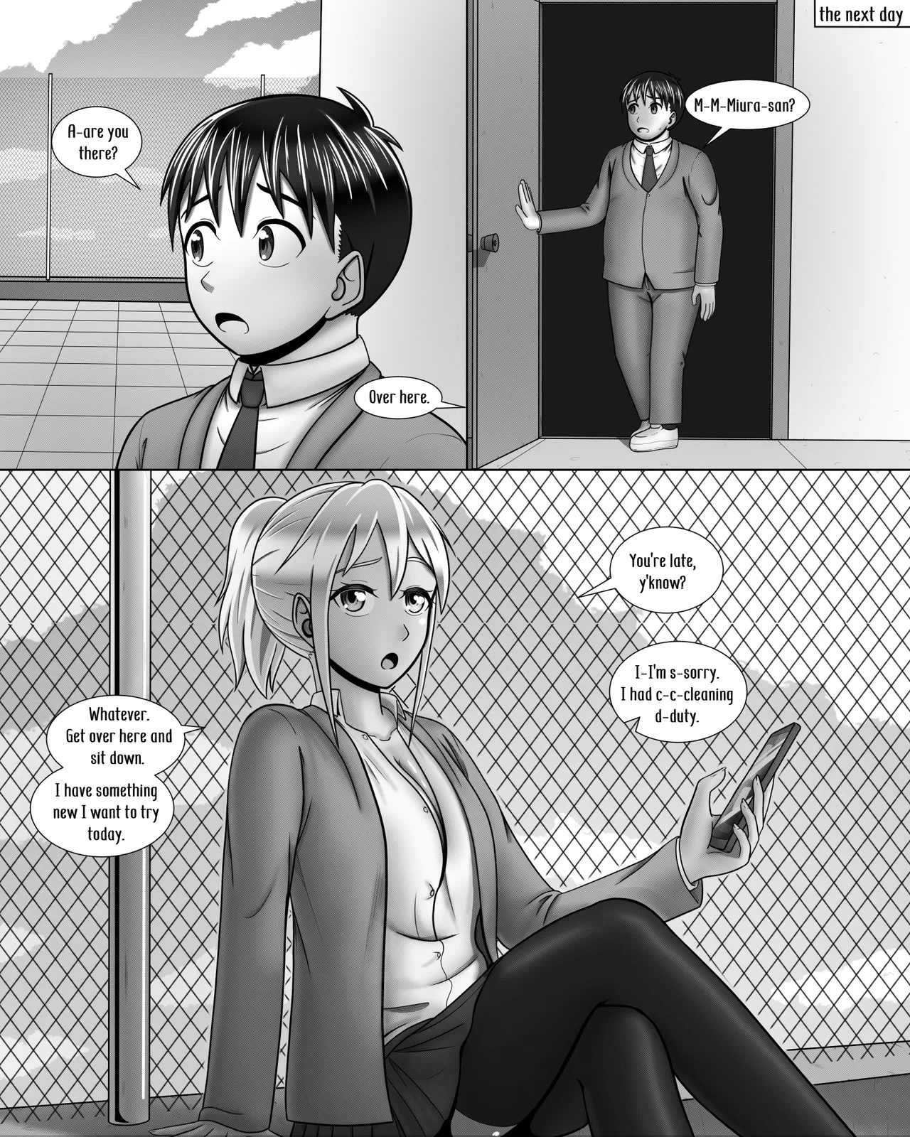 Gyaru wants to screw! porn comic picture 18