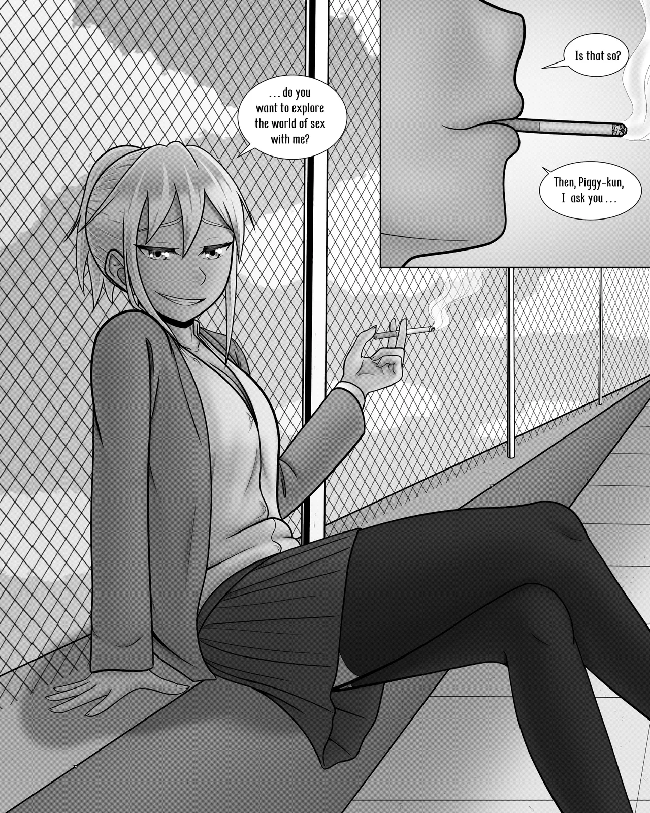 Gyaru wants to screw! porn comic picture 26