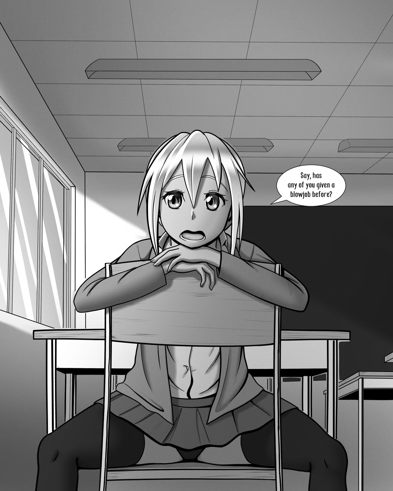 Gyaru wants to screw! porn comic picture 3