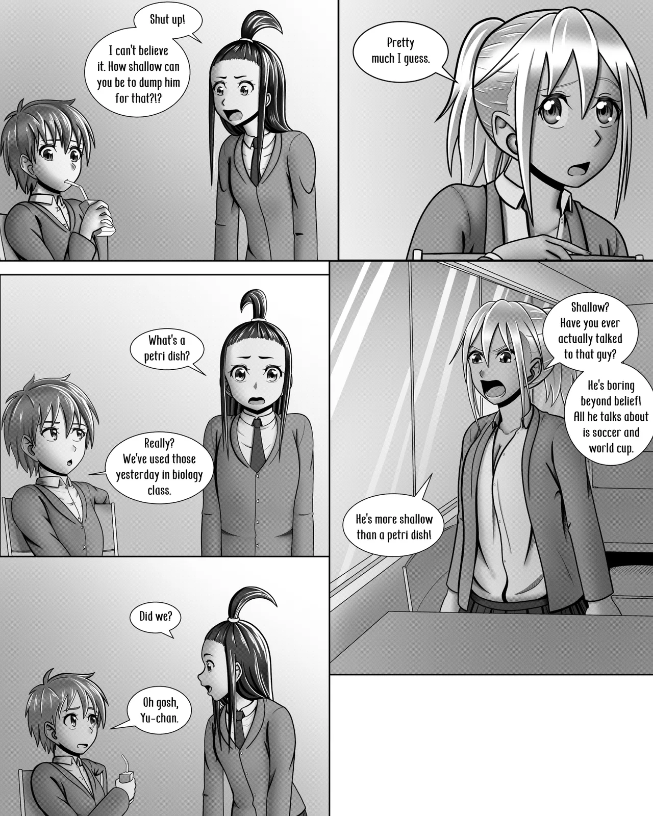 Gyaru wants to screw! porn comic picture 5