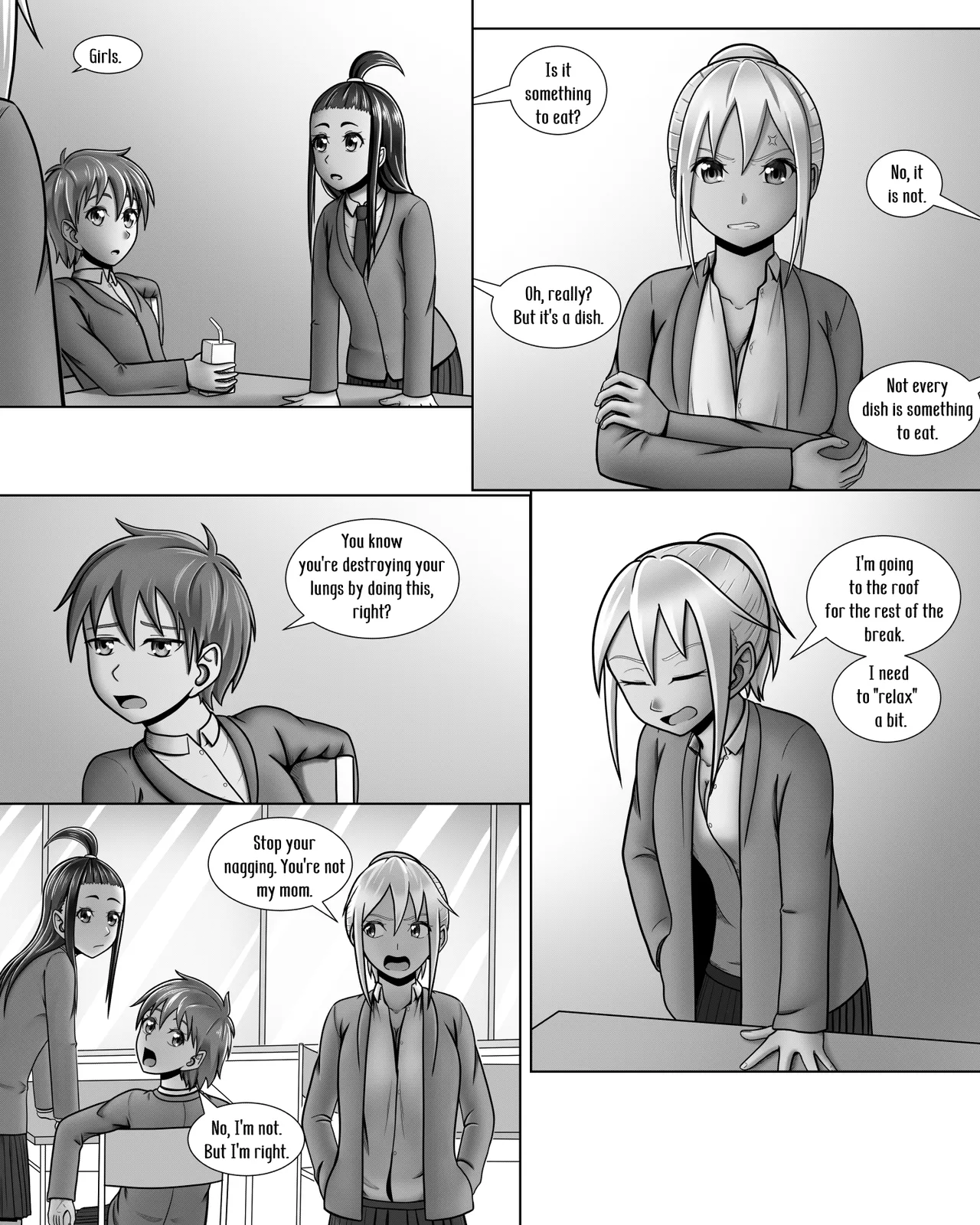 Gyaru wants to screw! porn comic picture 6