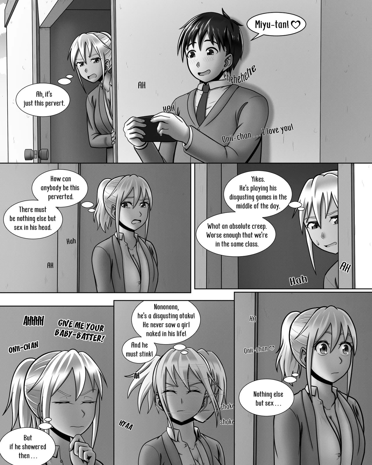 Gyaru wants to screw! porn comic picture 8