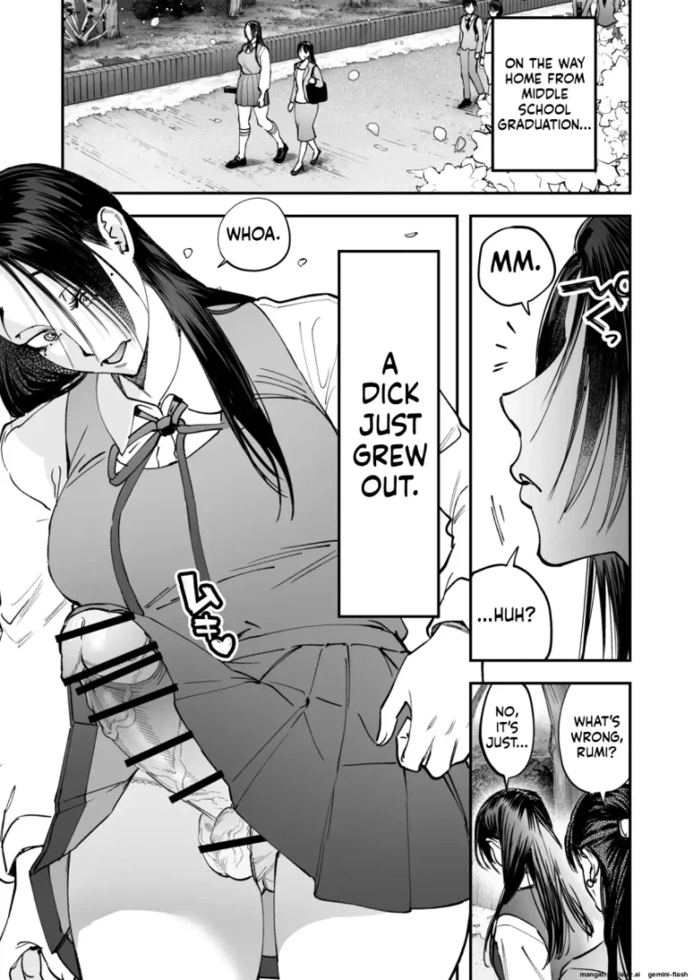 Haetate Futanari Haru, Kaitsuu-chuu. porn comic picture 3