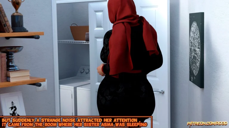 Hijab Amateures - Night Visit For Fatima 3 porn comic picture 32