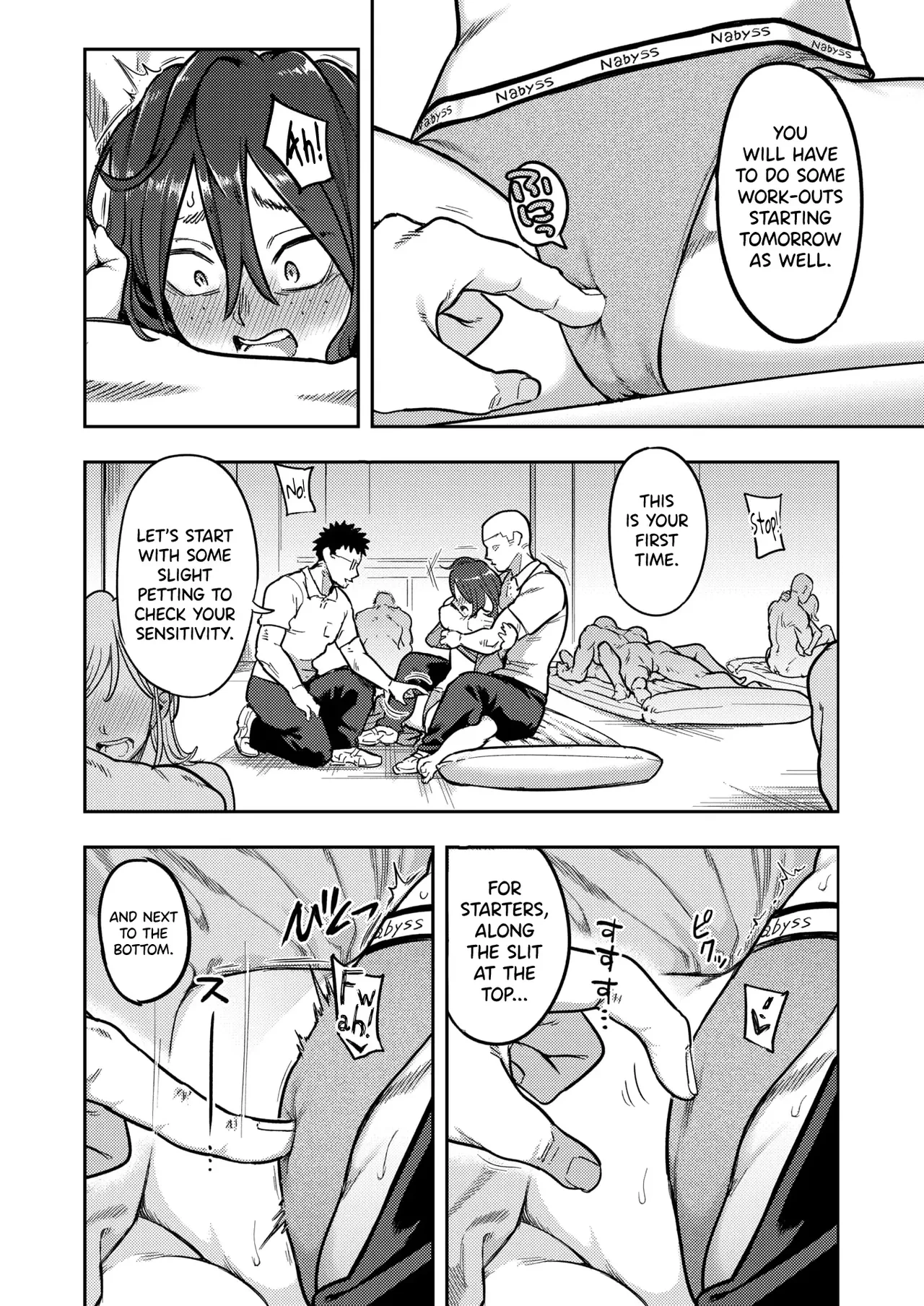 Hikikomori Kyousei Shisetsu Hakutou no Ie (chapers 1-2) porn comic picture 10