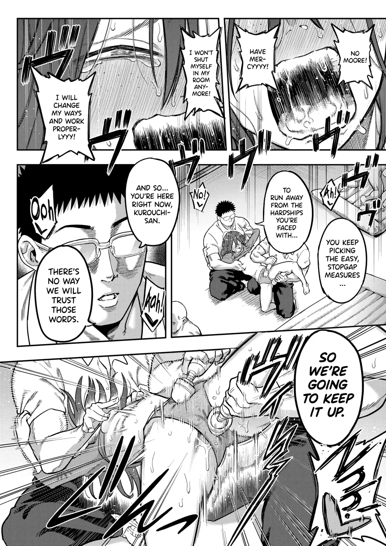 Hikikomori Kyousei Shisetsu Hakutou no Ie (chapers 1-2) porn comic picture 29