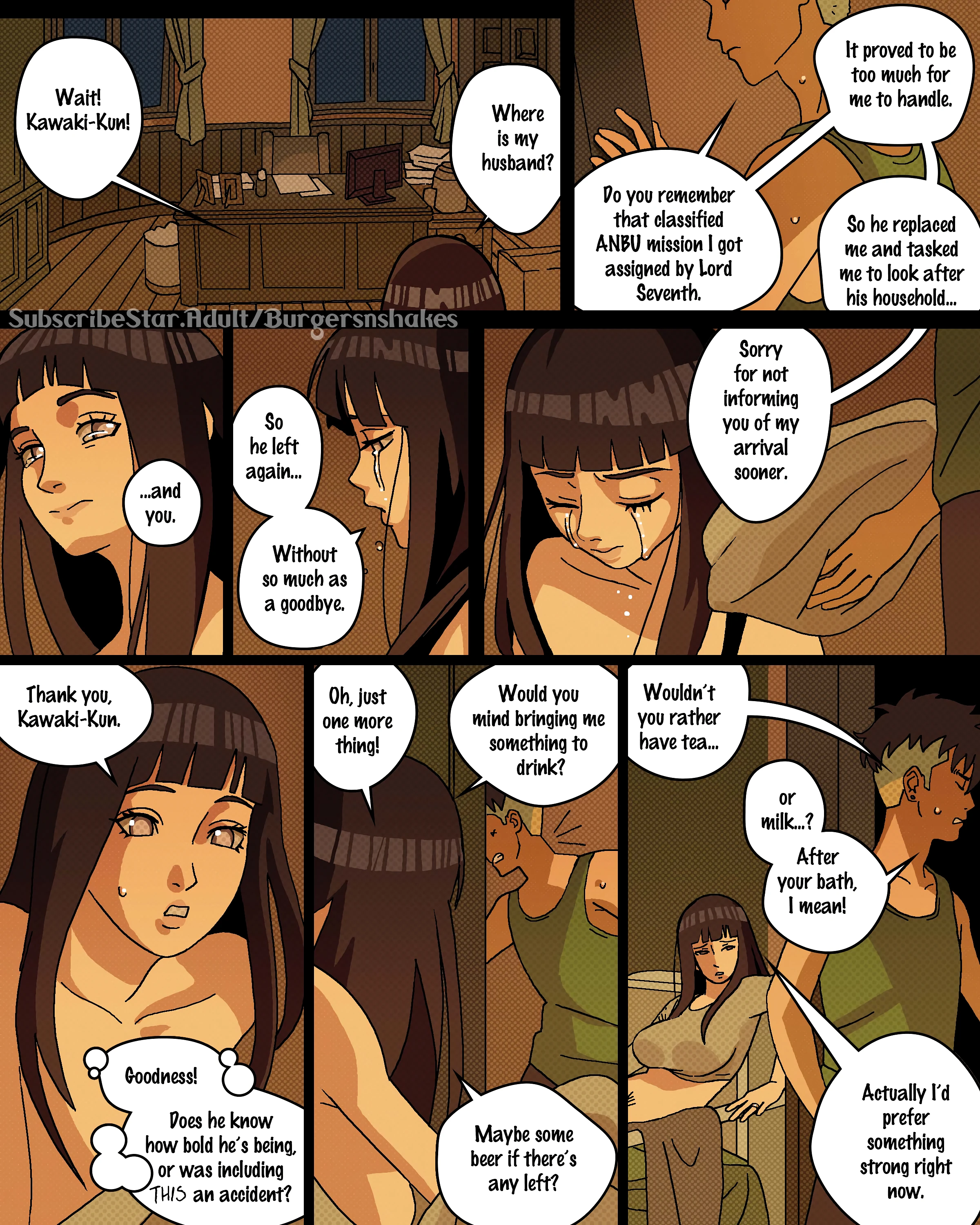 Hinata's Addiction Returns 5 porn comic picture 4