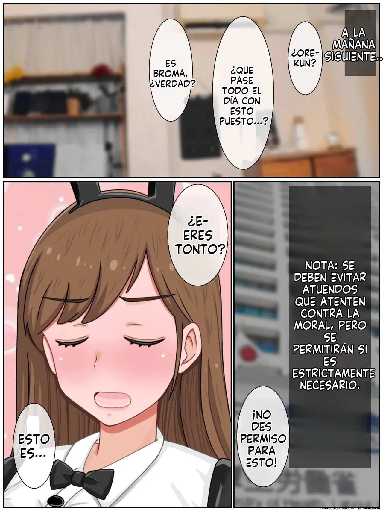 Hitozuma Airi wa Aka-chan ga Hoshii Rinshitsu Danshi to Icha Love Takuran Kozukuri (Spanish) porn comic picture 113