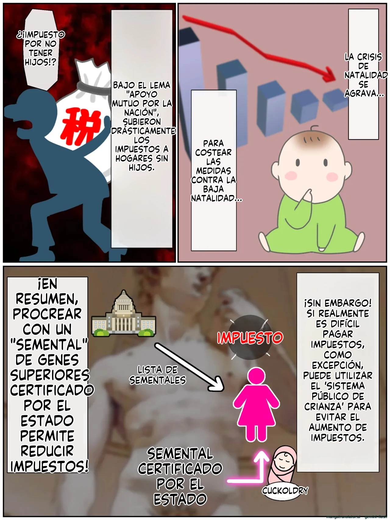 Hitozuma Airi wa Aka-chan ga Hoshii Rinshitsu Danshi to Icha Love Takuran Kozukuri (Spanish) porn comic picture 5