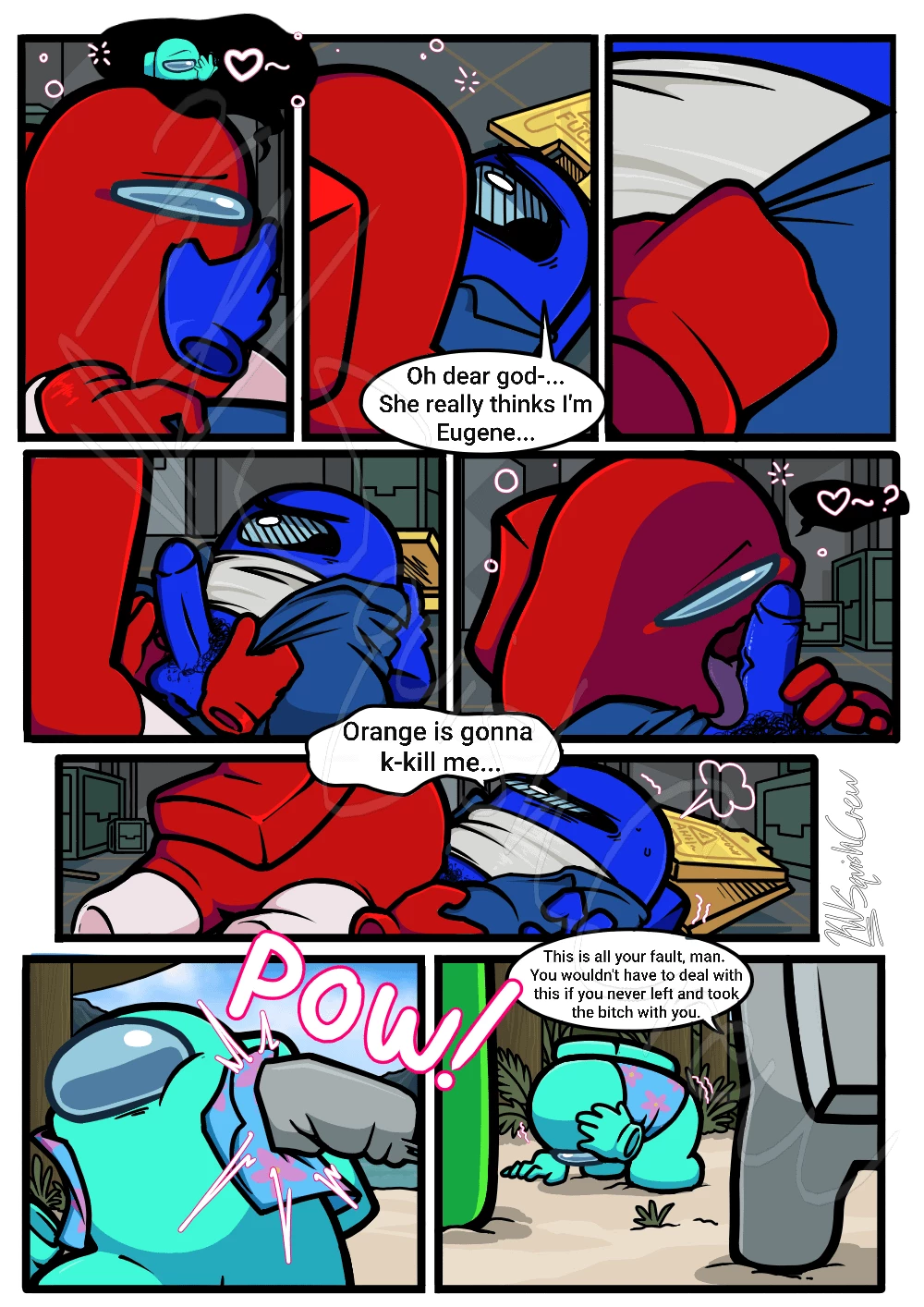 Honeymoon huntdown (REMAINING PARTS) porn comic picture 1