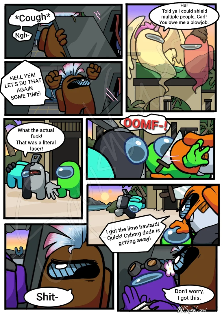 Honeymoon huntdown (REMAINING PARTS) porn comic picture 13