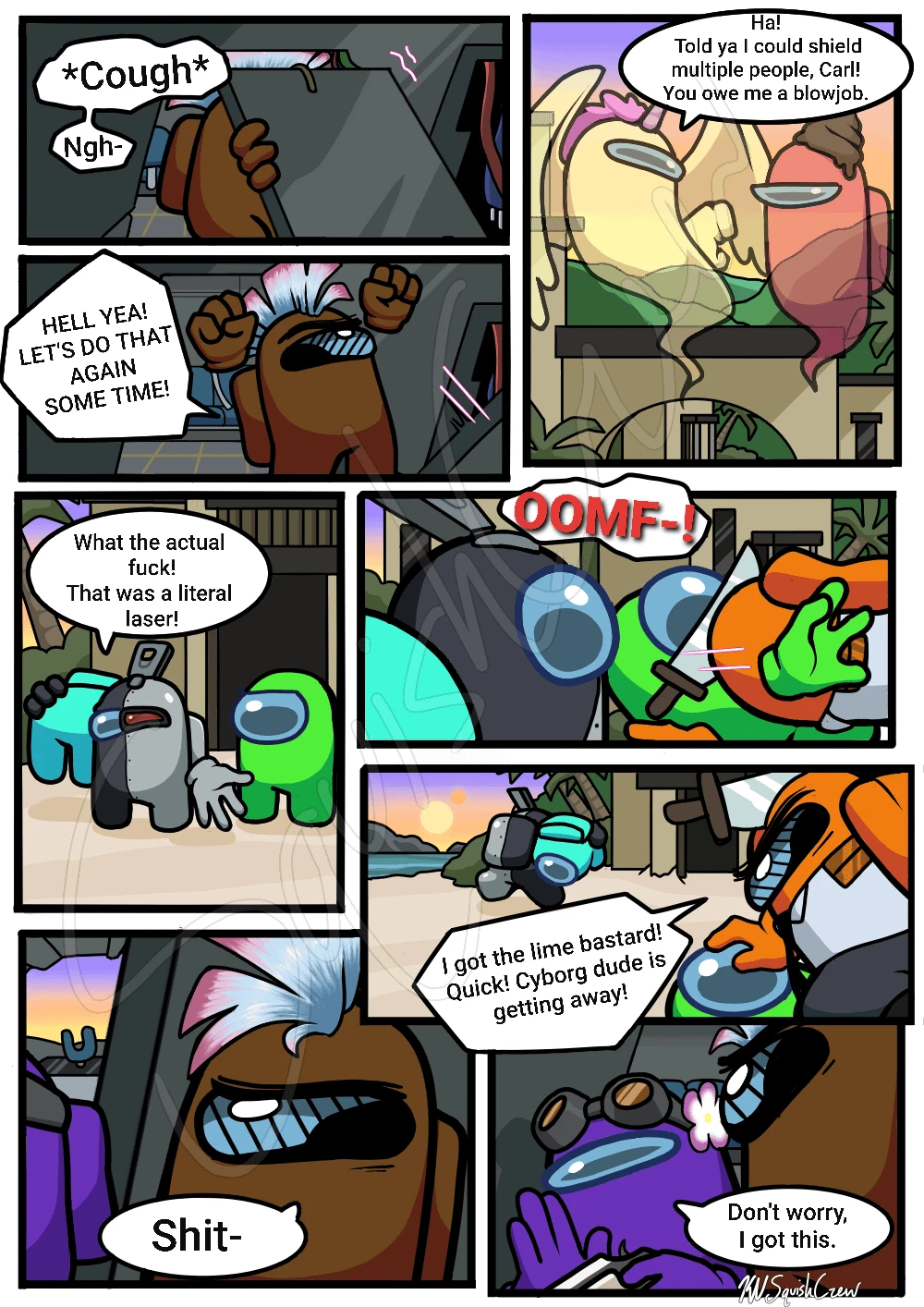 Honeymoon huntdown (REMAINING PARTS) porn comic picture 13