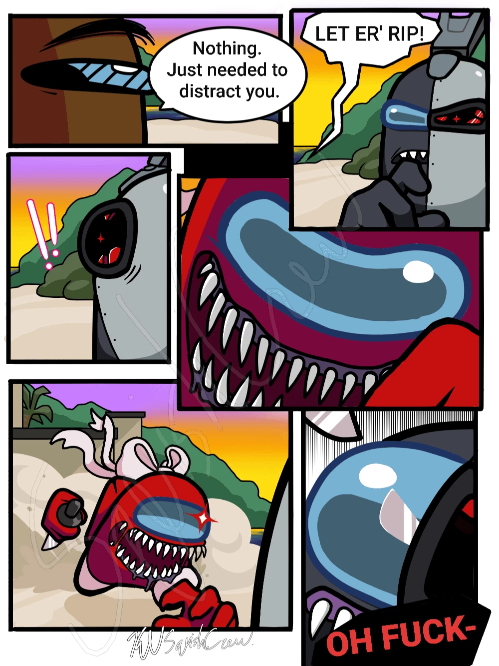 Honeymoon huntdown (REMAINING PARTS) porn comic picture 17