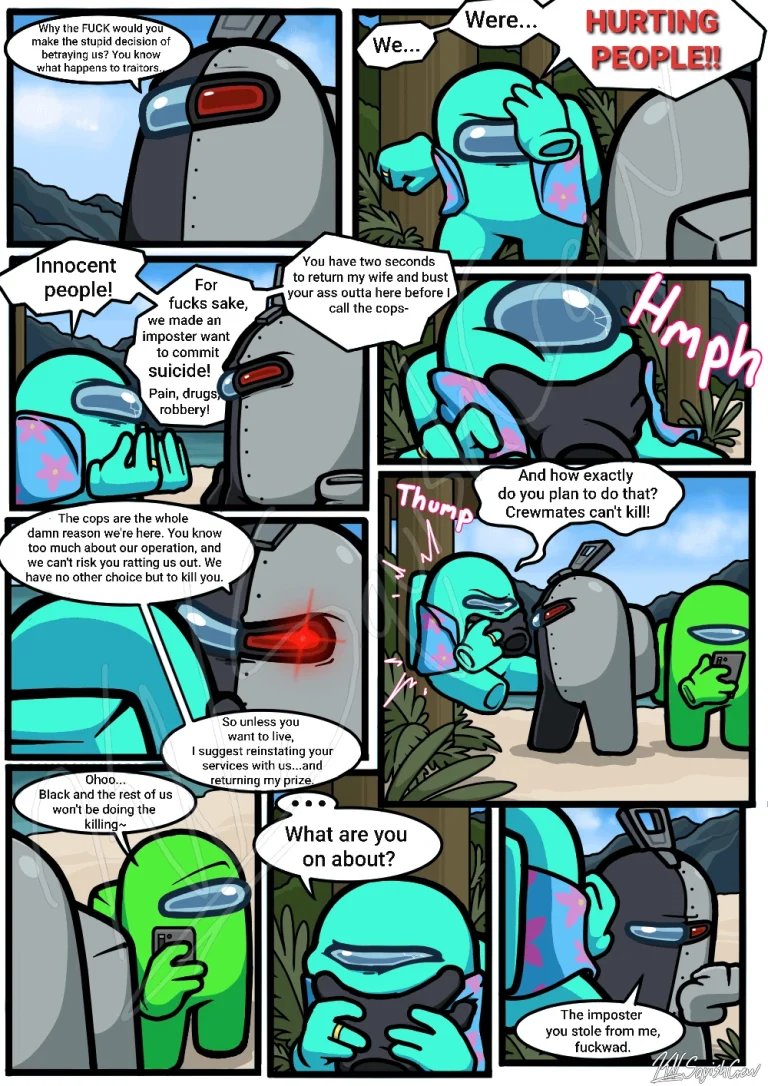 Honeymoon huntdown (REMAINING PARTS) porn comic picture 2