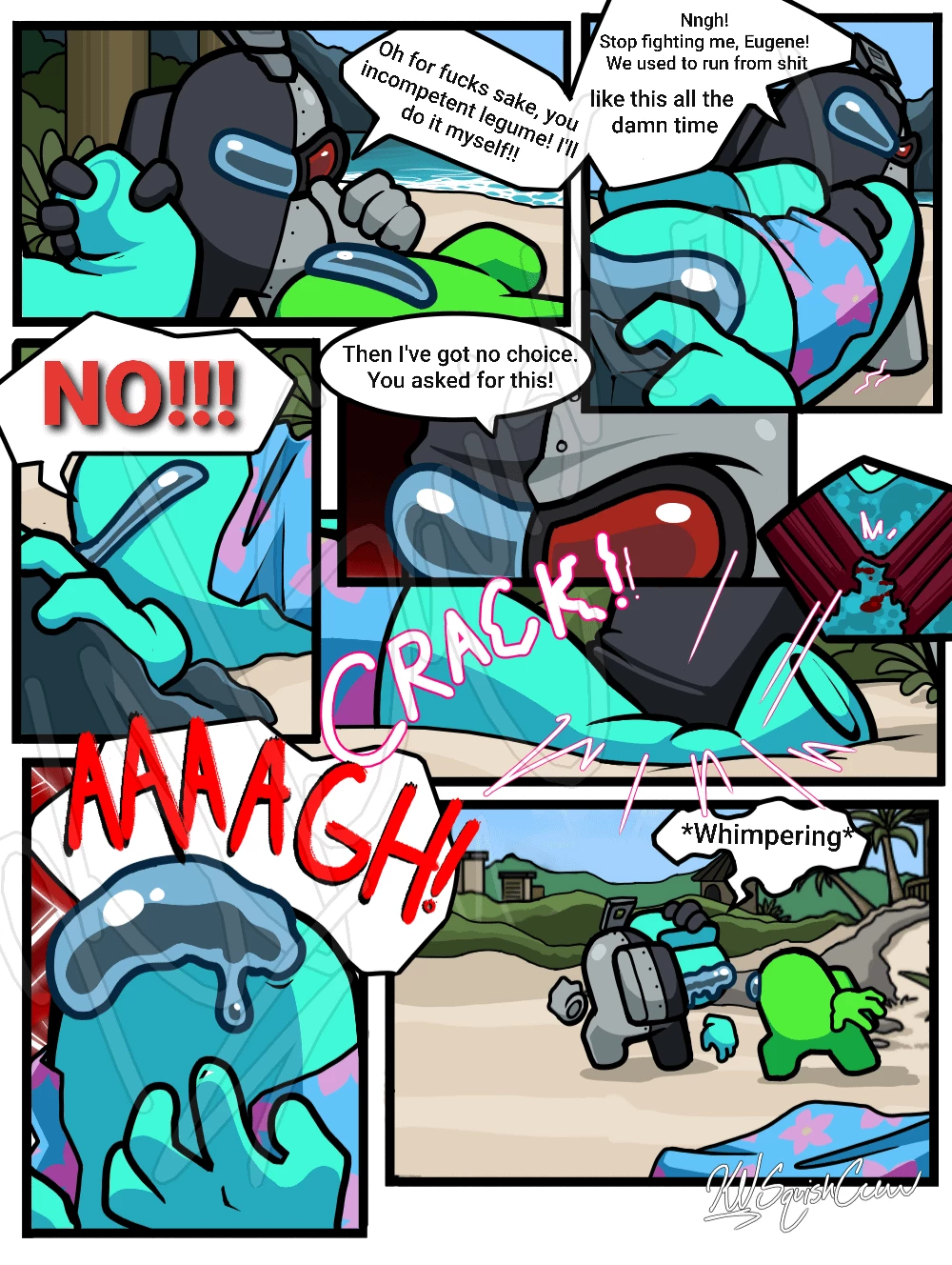 Honeymoon huntdown (REMAINING PARTS) porn comic picture 8