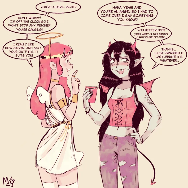Horns & Halos porn comic picture 16