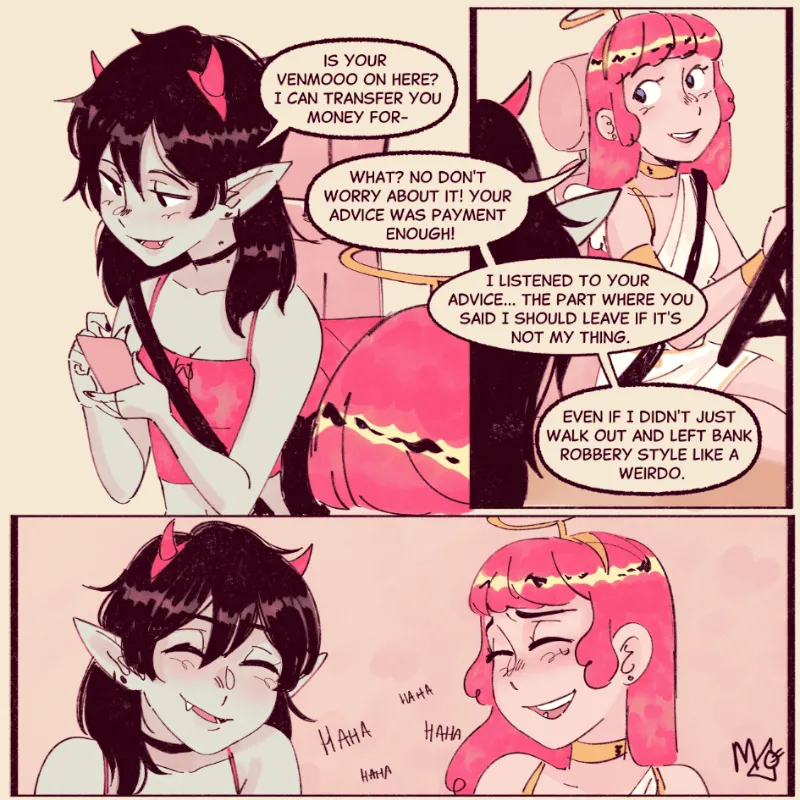 Horns & Halos porn comic picture 34