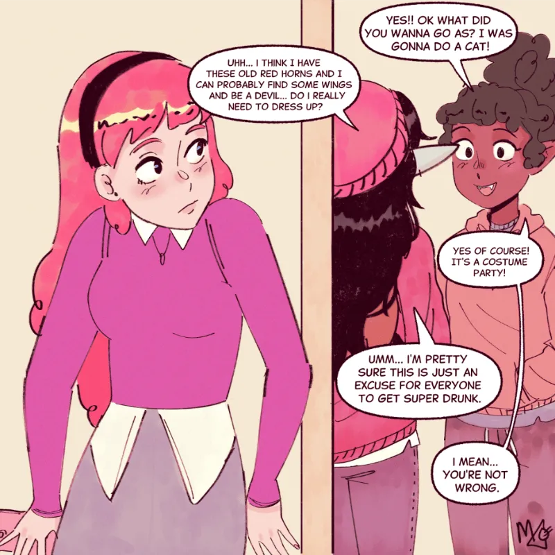 Horns & Halos porn comic picture 4