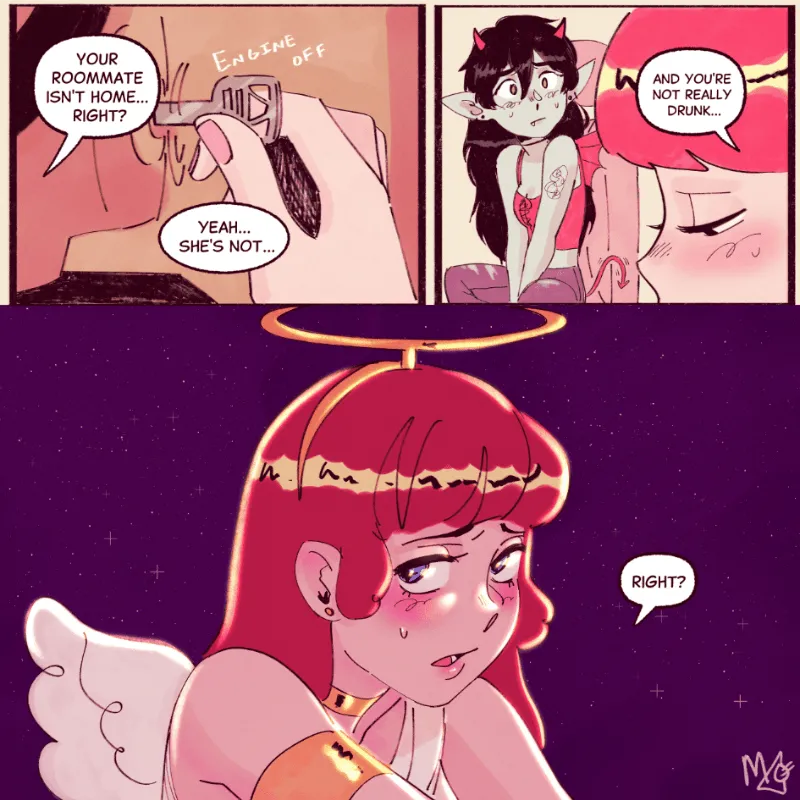Horns & Halos porn comic picture 43