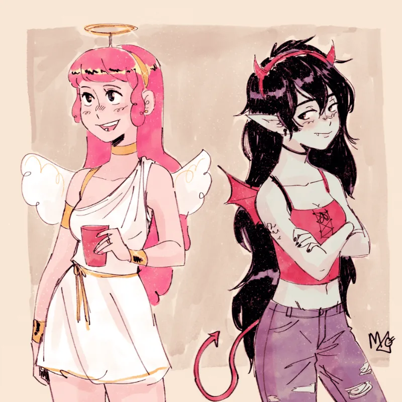 Horns & Halos porn comic picture 79