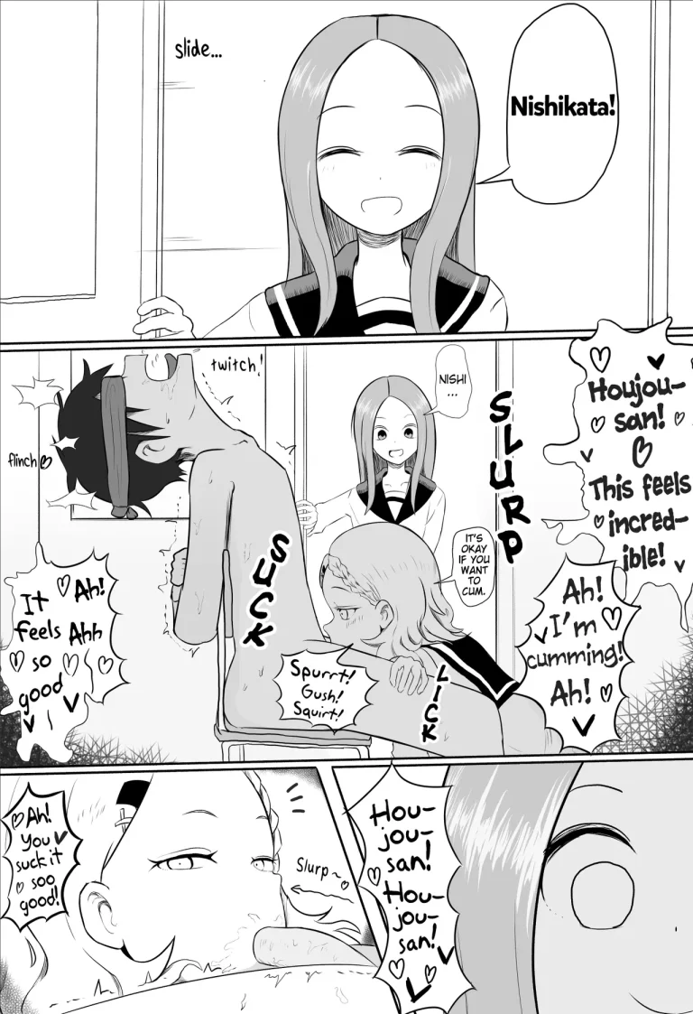 Houjou-san ni Nishikata o Netorareru Takagi-san porn comic picture 1