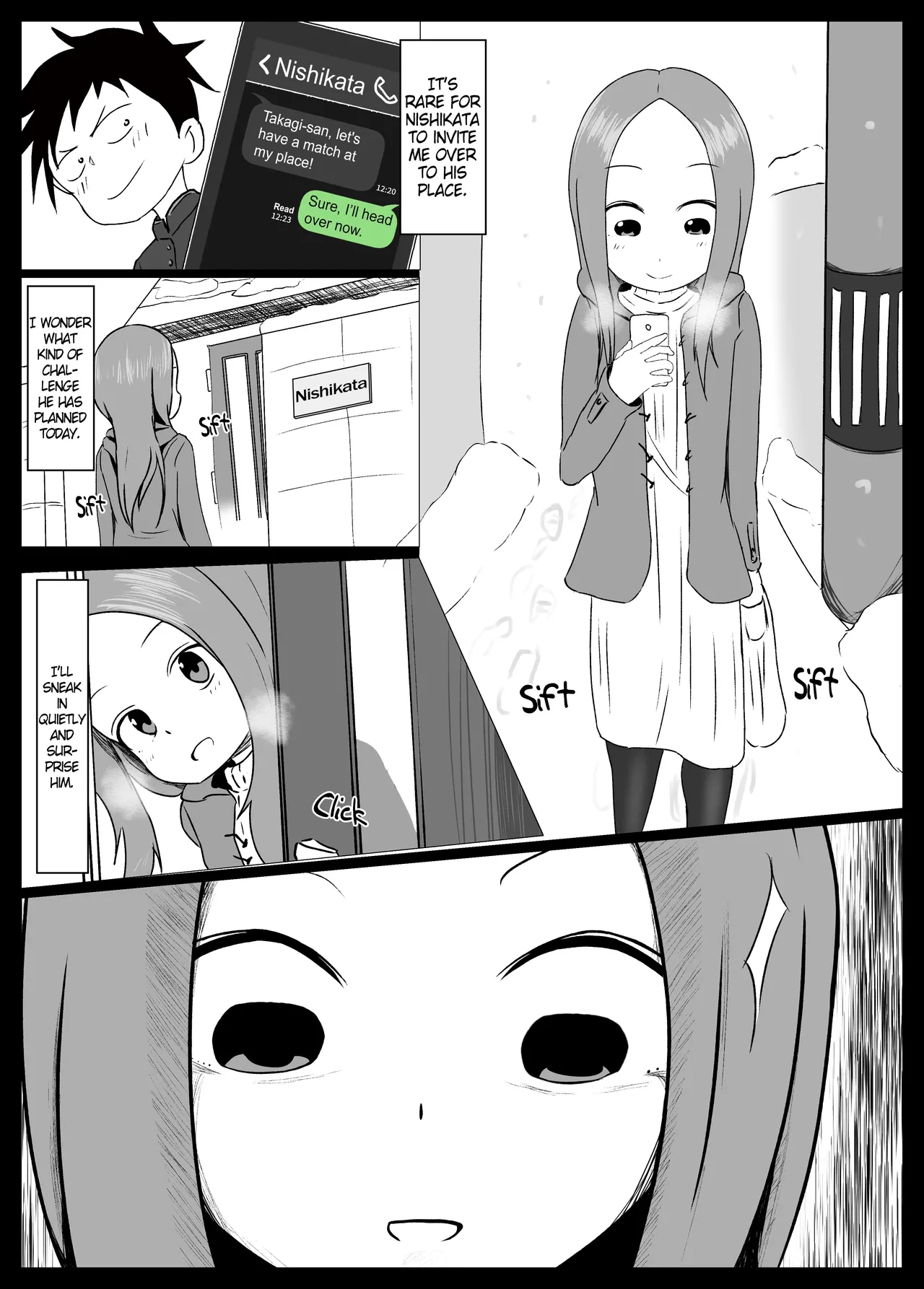 Houjou-san ni Nishikata o Netorareru Takagi-san porn comic picture 4
