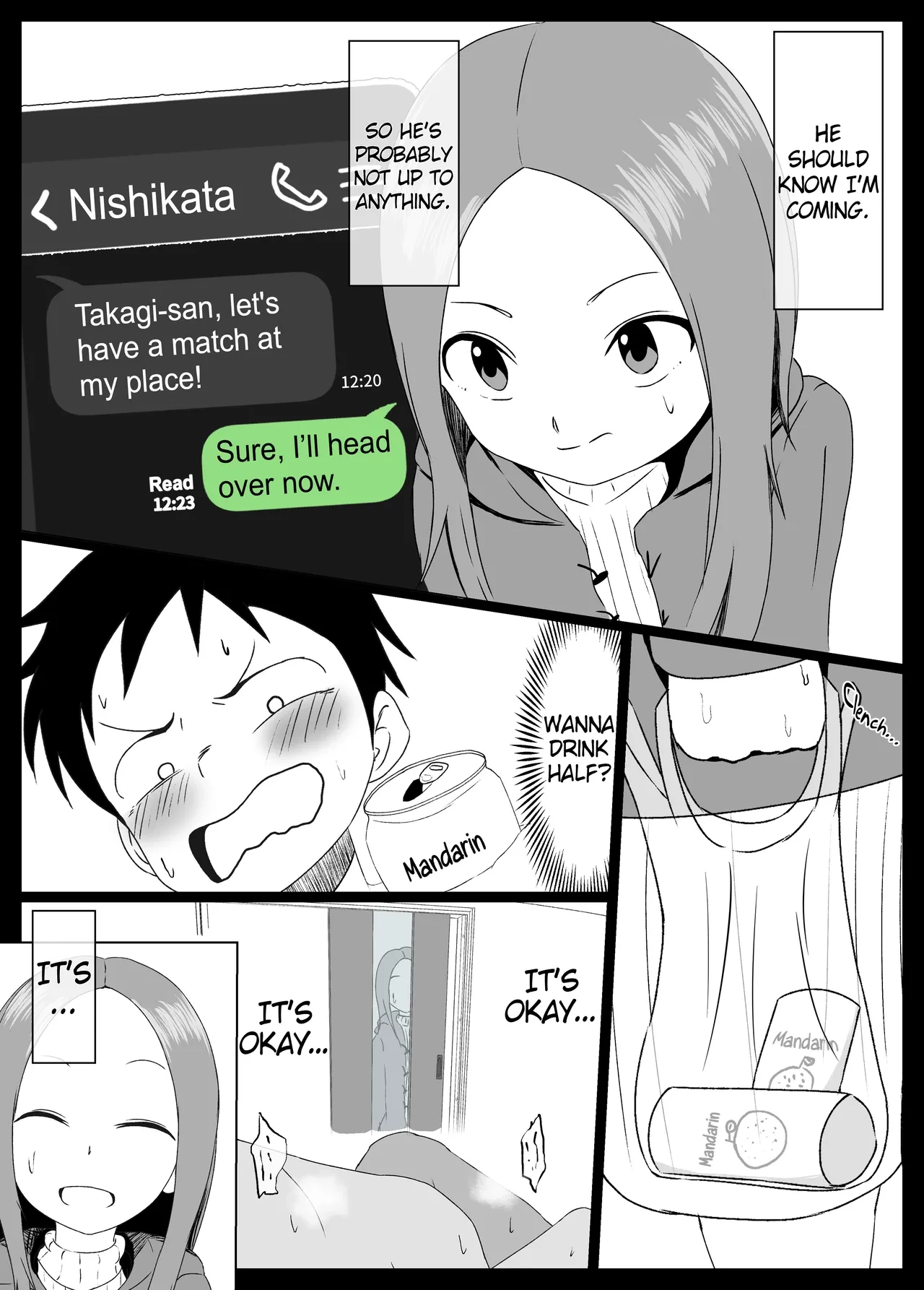Houjou-san ni Nishikata o Netorareru Takagi-san porn comic picture 7