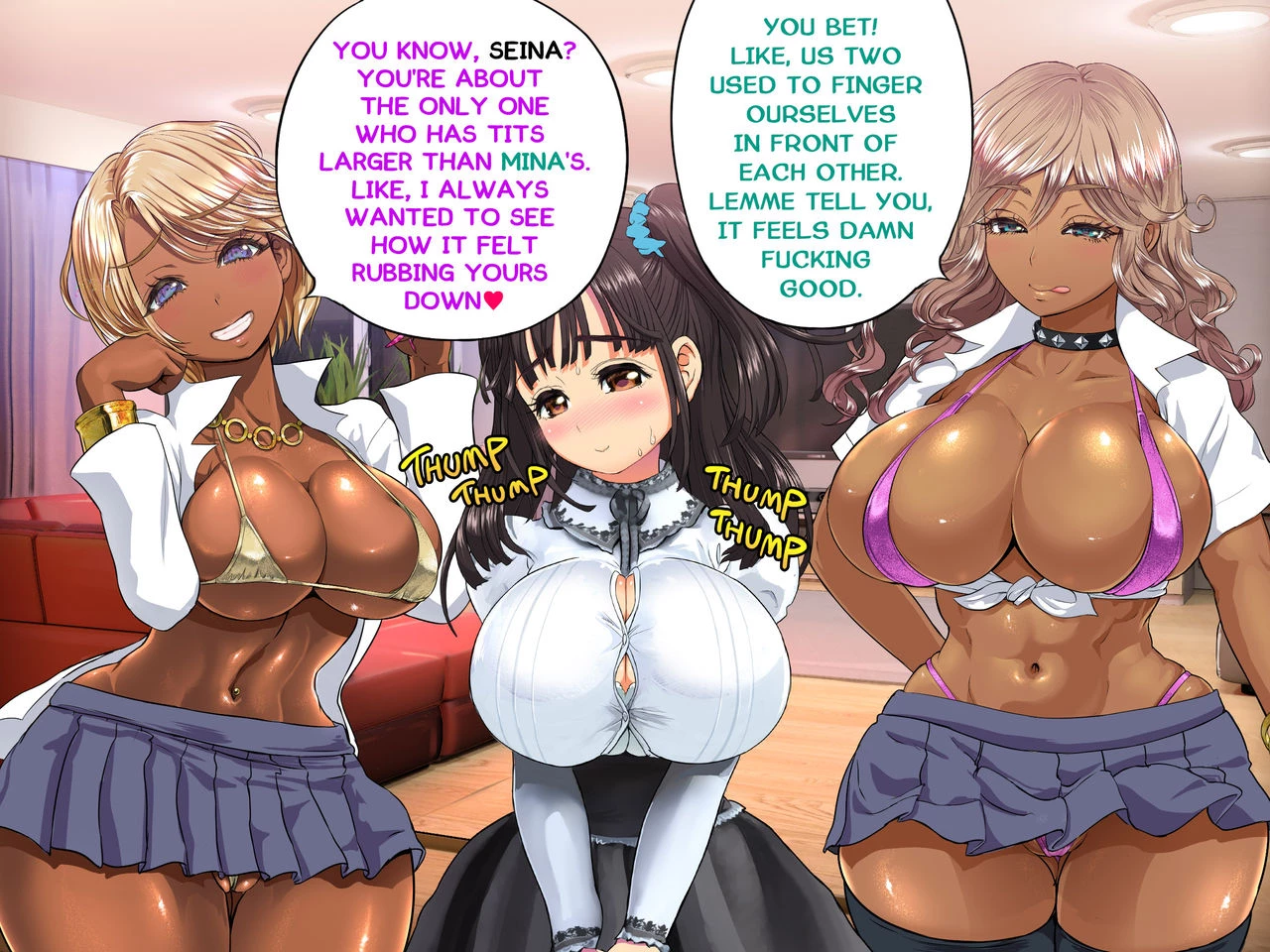 Hypnotized College Girls 3 -REALITY PORN APP porn comic picture 4