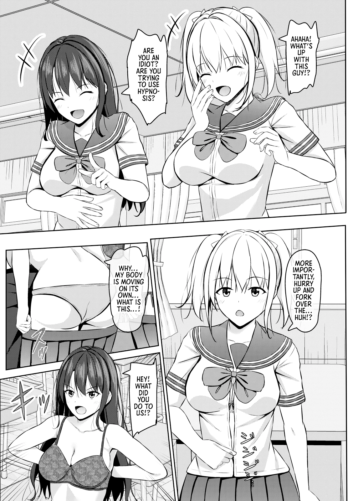 Hypnotizing a Cheeky Student from an All Girls School! 2| Namaiki na jk Kou no Seito ni Saimin o! 2 porn comic picture 10