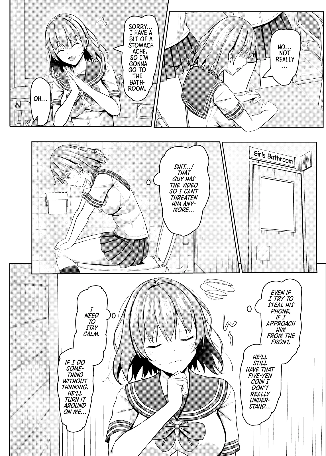 Hypnotizing a Cheeky Student from an All Girls School! 2| Namaiki na jk Kou no Seito ni Saimin o! 2 porn comic picture 5