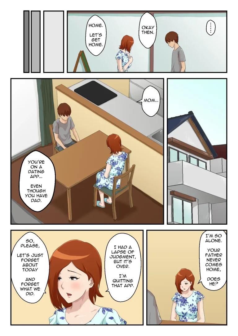 I Matched Mom on My Dating App | Matching Appli de Deatta Aite wa Kaa-san deshita porn comic picture 10