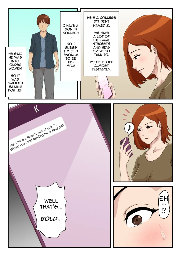 I Matched Mom on My Dating App | Matching Appli de Deatta Aite wa Kaa-san deshita porn comic picture 3
