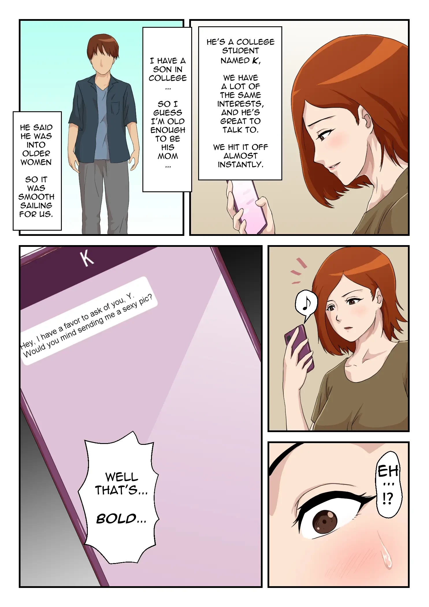 I Matched Mom on My Dating App | Matching Appli de Deatta Aite wa Kaa-san deshita porn comic picture 3