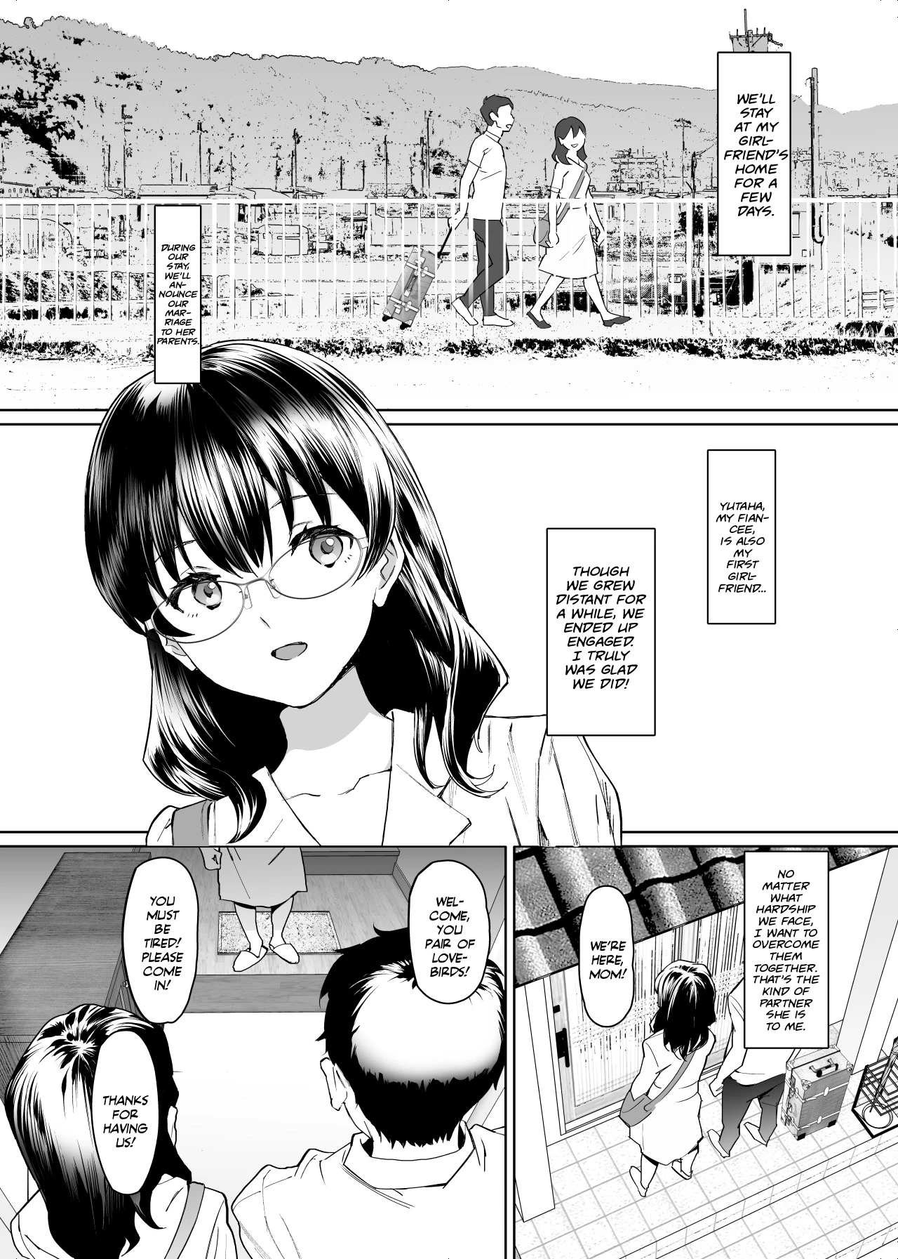 I visited my in-laws to announce my marriage and ended up fucking my girlfriend's little sister silly! | Kanojo to no Kekkon Houkoku ni Kiseishita noni Gimai to Yarimakuri no Suujitsukan ga Hajimatteshimatta porn comic picture 3