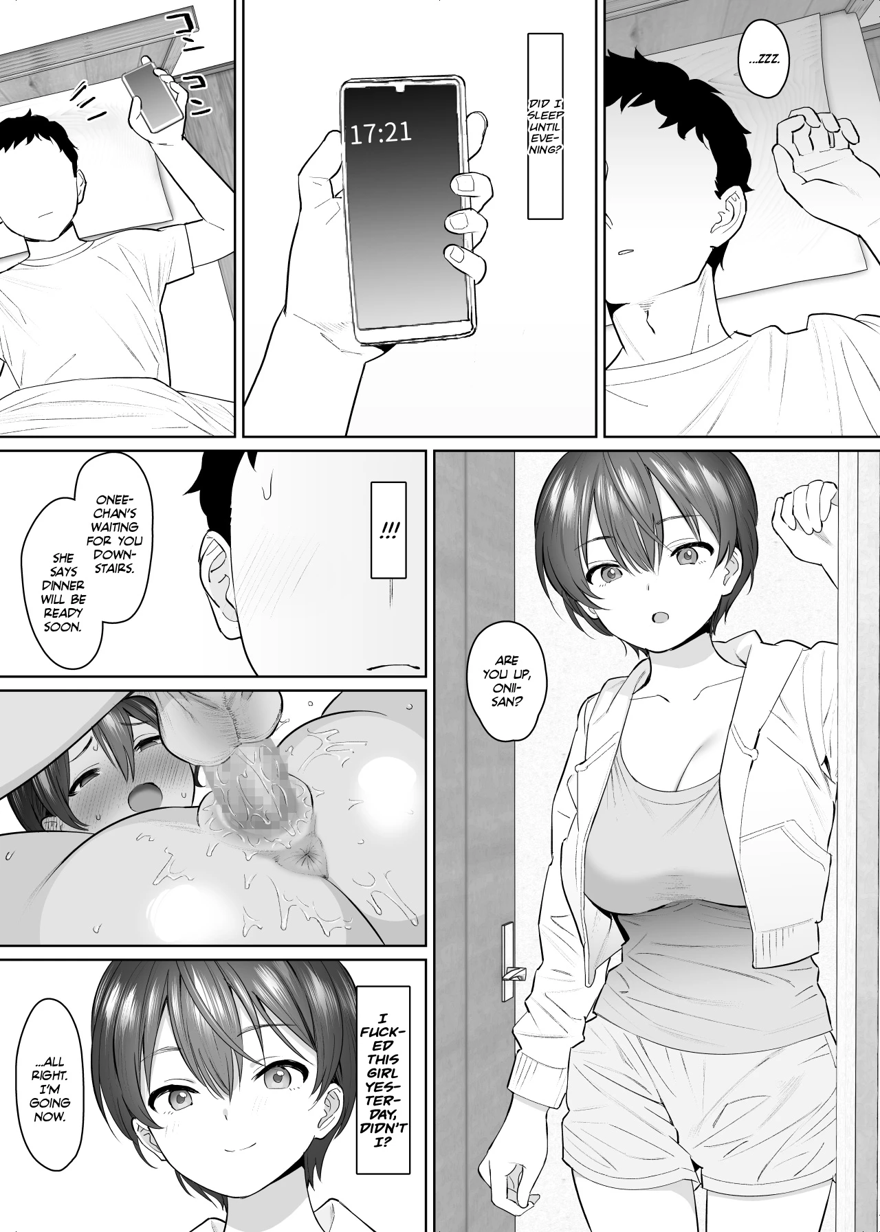 I visited my in-laws to announce my marriage and ended up fucking my girlfriend's little sister silly! | Kanojo to no Kekkon Houkoku ni Kiseishita noni Gimai to Yarimakuri no Suujitsukan ga Hajimatteshimatta porn comic picture 32