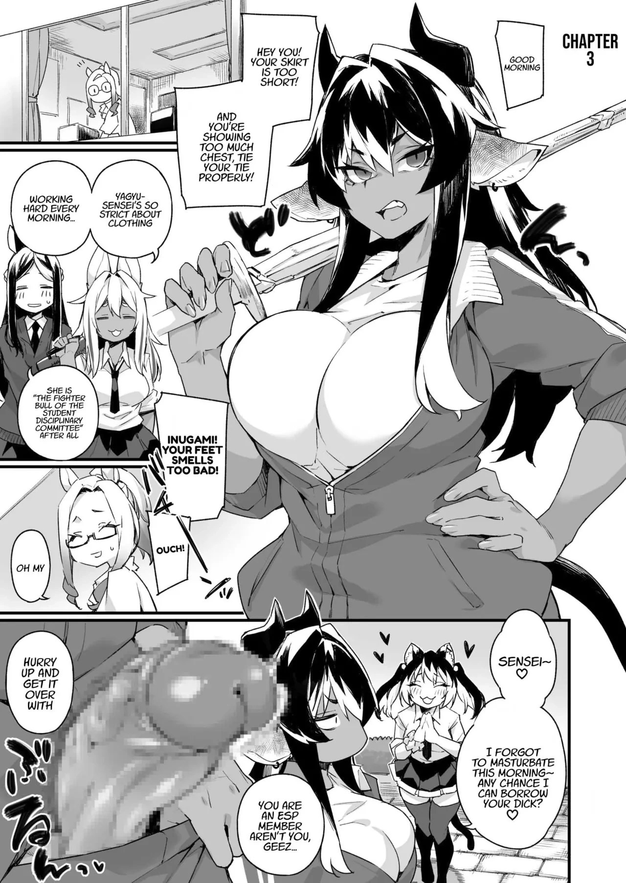 Icha Love Hatsujou Kemo Musume porn comic picture 50