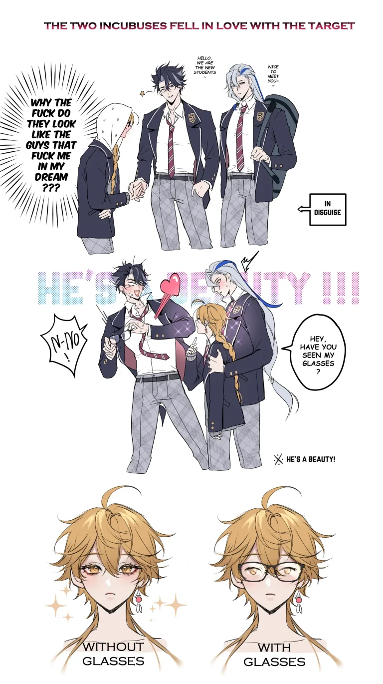 Incubuses Wrio Neuvi and Otaku Aether porn comic picture 10
