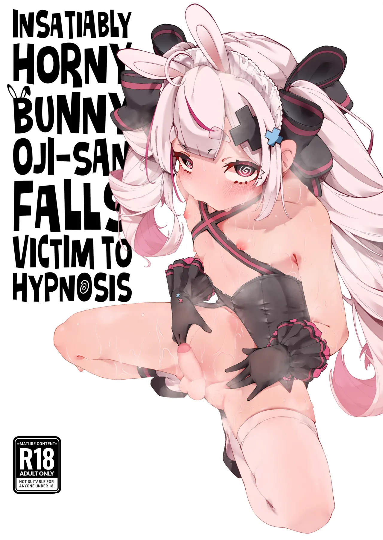 Insatiably Horny Bunny Oji-san Falls Victim To Hypnosis | Mannen Hatsujou Usagi Oji-san, Saimin ni Kakatte Shimau porn comic picture 1